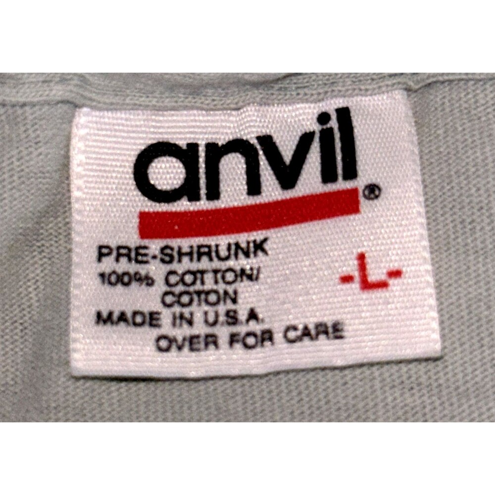 VTG 90's Image West 1994 Anvil Colorado Elk T-Shirt Size Large Single Stitch USA - Picture 6 of 6